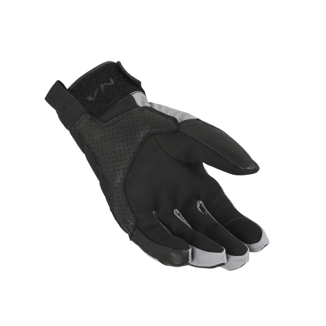 MACNA WARDAN RTX HOMBRES GUANTES MOTO IMPERMEABLE GRIS NEGRO - GUANTES