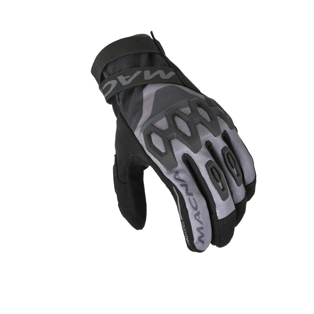 Macna Zairon Guantes de moto Negro/Gris