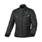 Macna Zastra Mujer Chaqueta Textil Impermeable Moto Negro