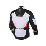 Macna Zastro Hombre Chaqueta Textil Impermeable Moto Negro Gris Rojo Azul