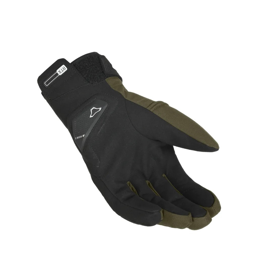 MACNA DIM RTX HOMBRES GUANTES MOTO IMPERMEABLE VERDE OLIVA NEGRO - GUANTES