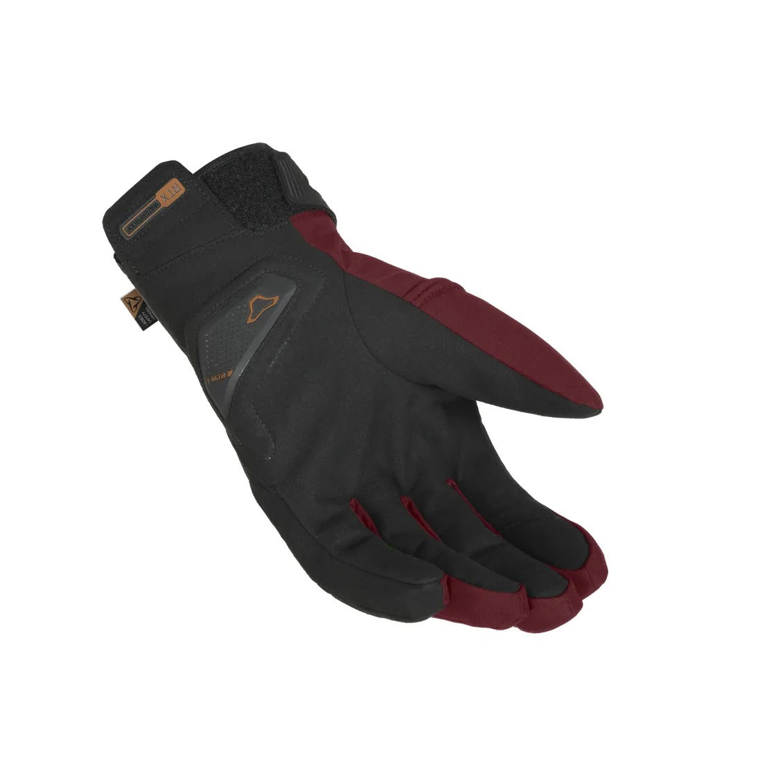 MACNA DIM RTX SEÑORAS GUANTES MOTO IMPERMEABLE ROJO NEGRO - GUANTES