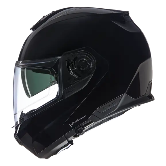 NOLAN N100-6 CLASSICO 301 Nero Glossy modular abatable Casco - CASCO
