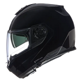 NOLAN N100-6 CLASSICO 301 Nero Glossy modular abatable Casco - CASCO