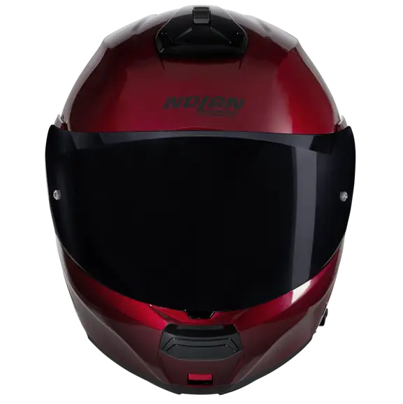 NOLAN N100-6 VERNICIATURA SPECIALE 341 ABATIBLES CASCOS ROSSO VISCERALE NERO - CASCO