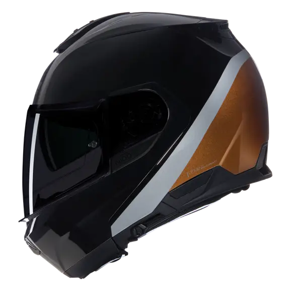 NOLAM N100-6 VERNICIATURA SPECIALE 343 Modular Casco Nero Ocra - CASCO