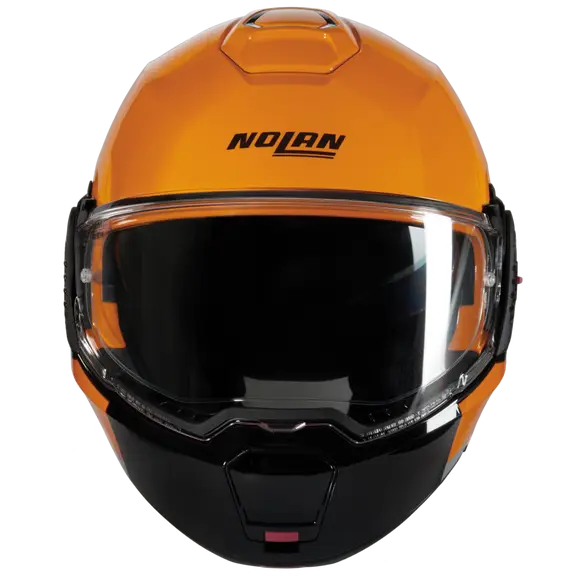NOLAN N120-1 GRAFO 350 MODULAR CASCOS ARANCIONE GRIGIO NERO - CASCO