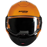 NOLAN N120-1 GRAFO 350 MODULAR CASCOS ARANCIONE GRIGIO NERO - CASCO