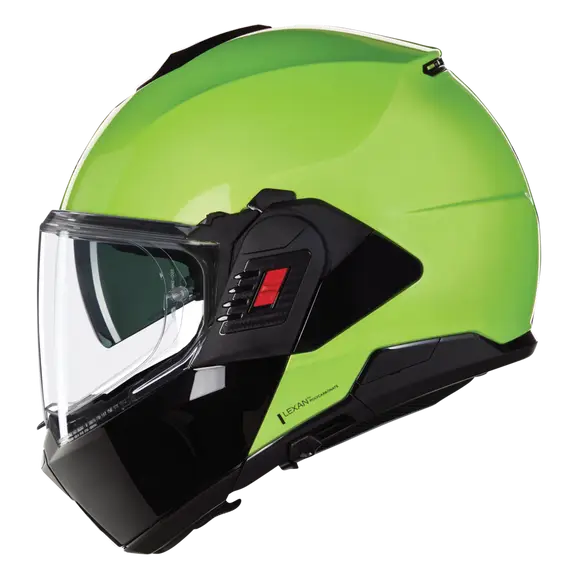 NOLAN N120-1 MIVEDI 329 MODULAR CASCOS VERDE IMPULSO NERO - CASCO