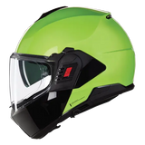 NOLAN N120-1 MIVEDI 329 MODULAR CASCOS VERDE IMPULSO NERO - CASCO