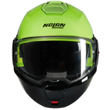 NOLAN N120-1 MIVEDI 329 MODULAR CASCOS VERDE IMPULSO NERO - CASCO