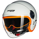 NOLAN N21 VISOR OCIO 347 Jet Casco Perla Arancione - CASCO