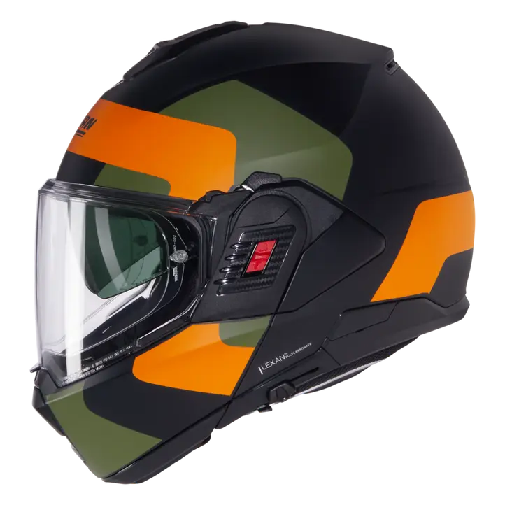 NOLAN N120-1 OMOCROMO 345 DE MOTO MODULAR CASCO - CASCO
