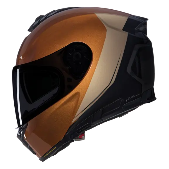 NOLAN N80-8 VERNICIATURA SPECIALE 341 FULL FACE CASCO MARRON CLARO NEGRO