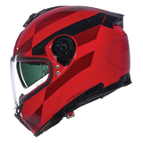 NOLAN N80-8 ALFIERE 346  INTEGRALES CASCO ROSSO NERO