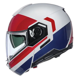 NOLAN N90-3 ROBOTO 345 Modular Casco Bianco Rosso Azul - CASCO