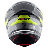 AXOR HUNTER CORNET CASCO INTEGRAL DE MOTOCICLETA NG MATE_AMARIL FLUOR