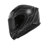 KAPPA KV56 Moto Touring Casco Negro Mate Neón - CASCO