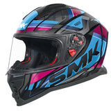 SMK NOVA TRACK DECORADO BRILLO CROMADO (GL259)