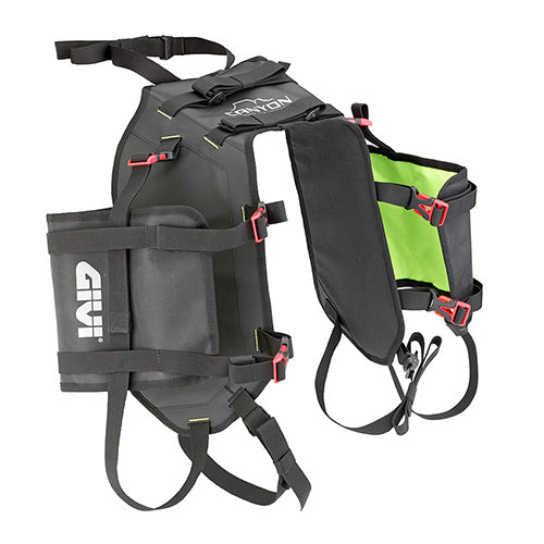 GIVI GRT721 BOLSA CON CORREAS CANYONF BASE DE SILLÍN UNIVERSAL