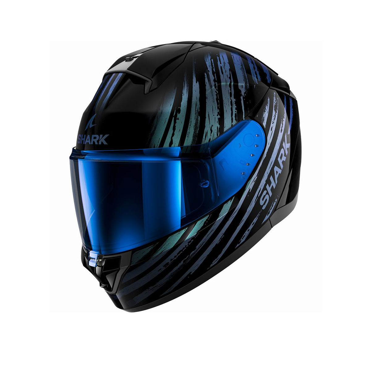 SHARK RIDILL 2 ASSYA CASCOS NEGRO CAMELON BRILLO