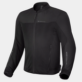 SHIMA OPENAIR MEN'S BLACK MOTORCYCLE JACKET