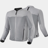 VESTE DE MOTO GRISE POUR HOMME SHIMA OPENAIR