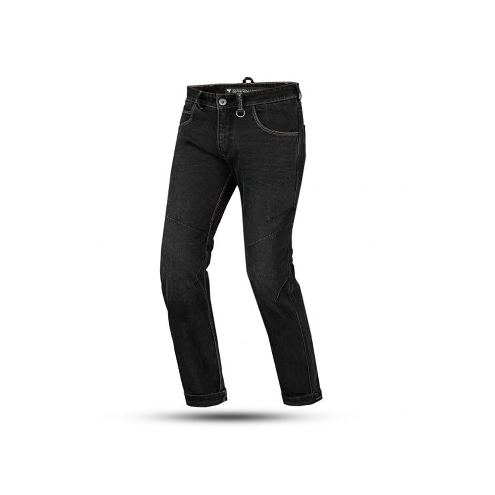 SHIMA PANTALONE DENIM JEANS DEVON MEN VAQUERO BLK