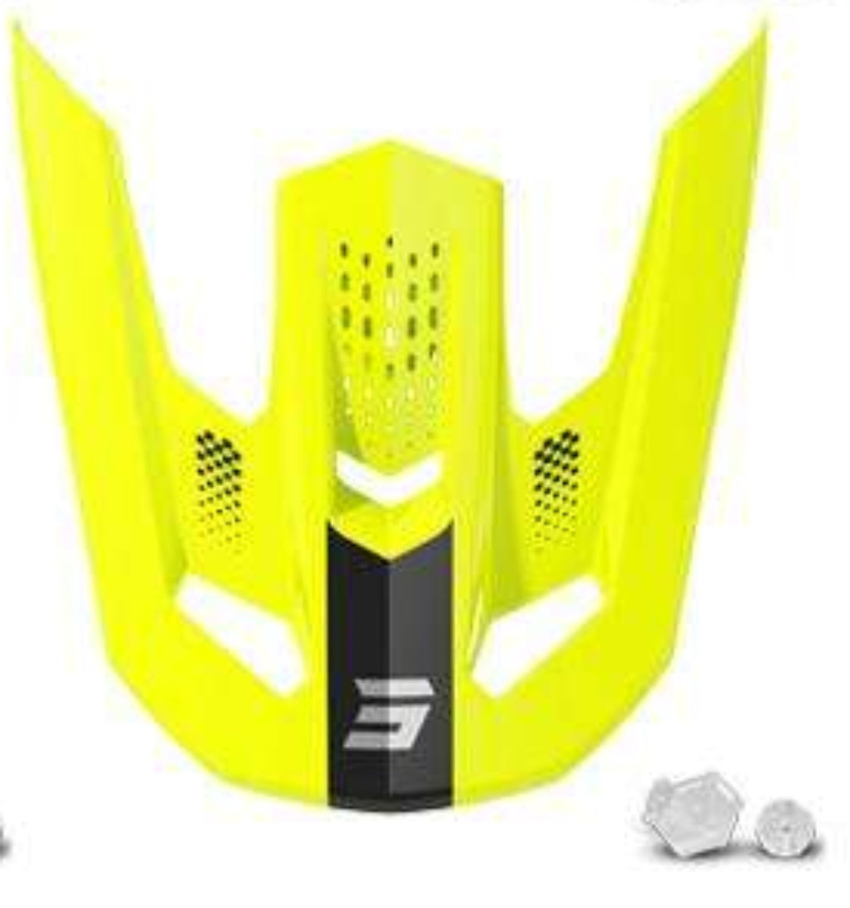 SHOT SPEED VISERA DE MOTO NEON AMARILLO BRILLANTE