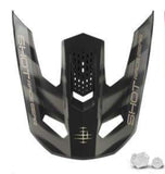 SHOT SPEED VISERA DE MOTO GRIS MATE