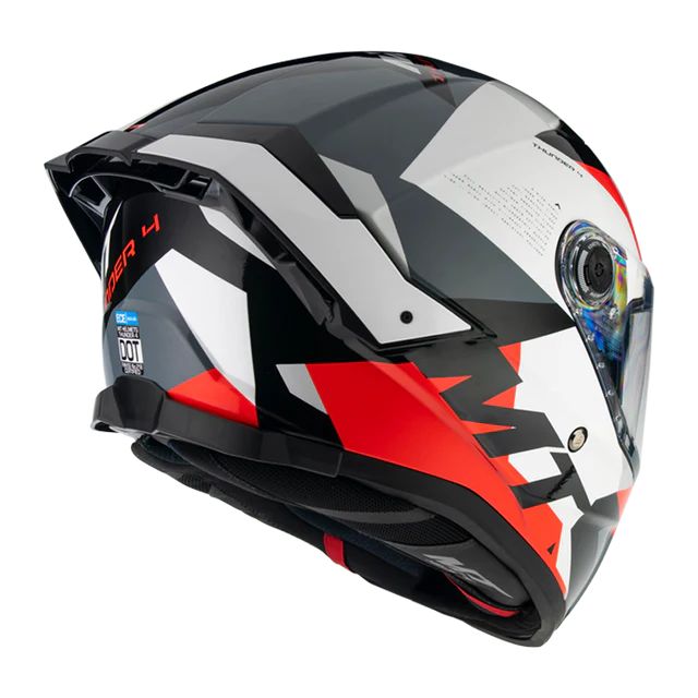 MT THUNDER 4 SV FADE A0 Casco Integral De Moto Perla Brillante - SECURTEX MOTOR S.L (t/a MaximoMoto)