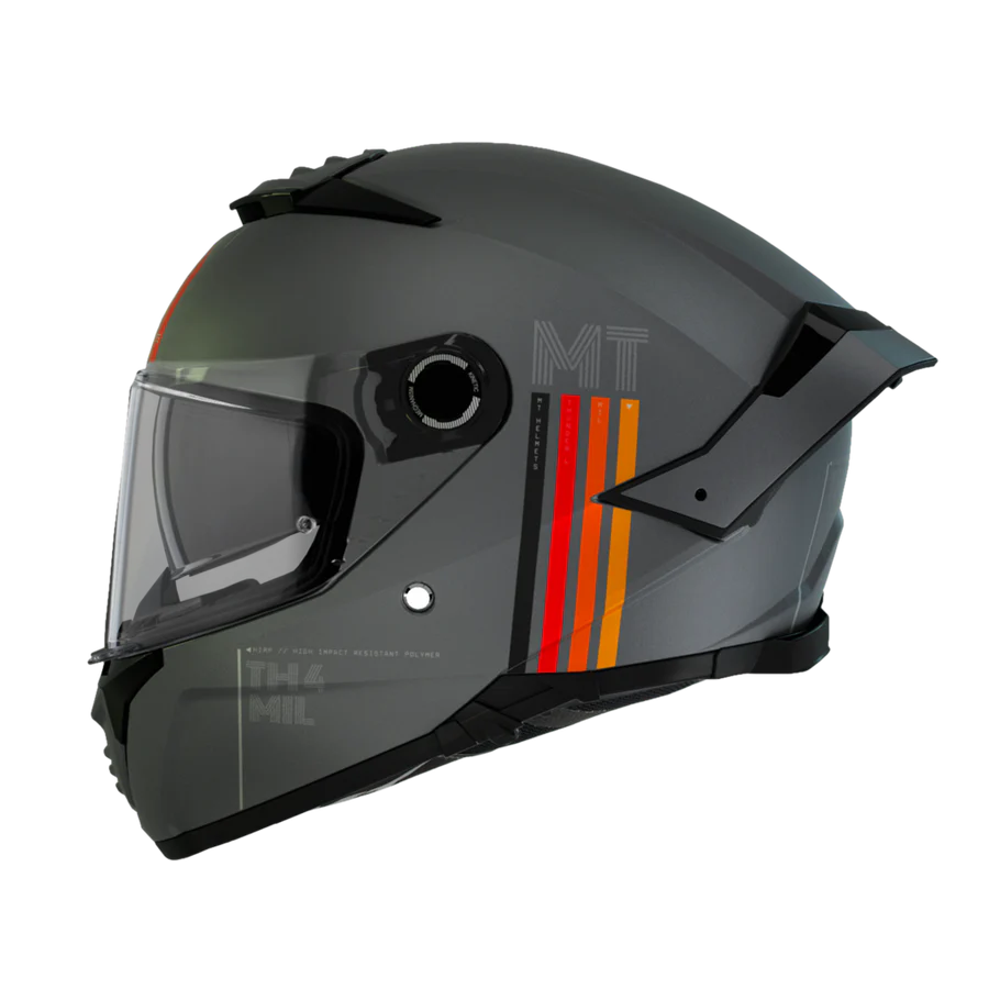MT Thunder 4 SV Mil C2 Deportivo Turismo Casco Integral De Moto Matt