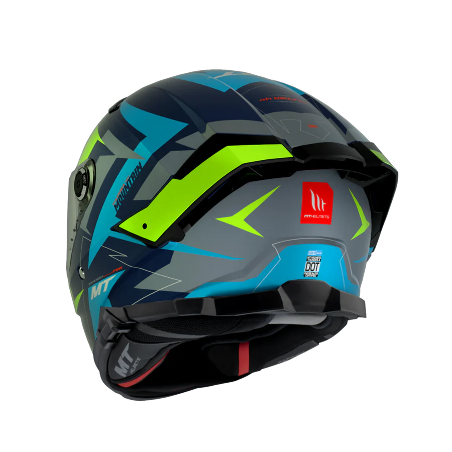 MT THUNDER 4 SV MOUNTAIN C7 Integral Casco Deportivo Para Moto Mate - SECURTEX MOTOR S.L (t/a MaximoMoto)