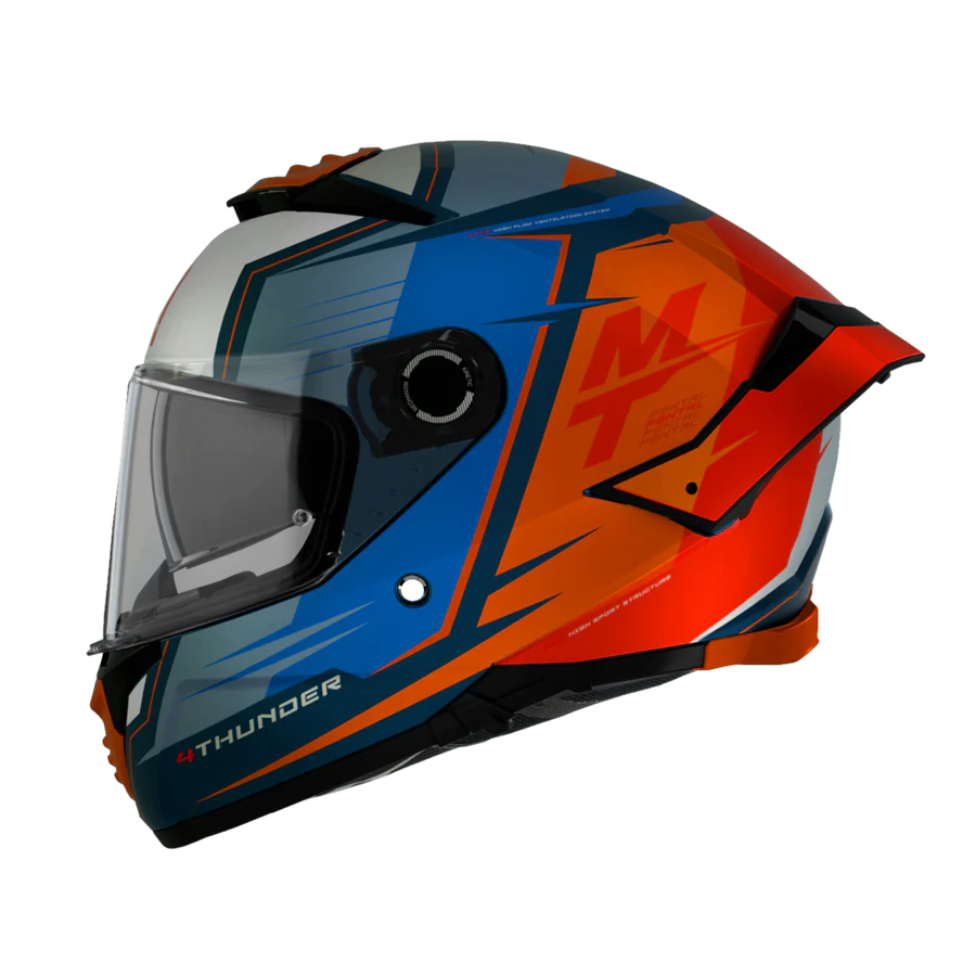 MT THUNDER 4 SV PENTAL B4 Casco Integral Para Motociclista De Turismo Mate