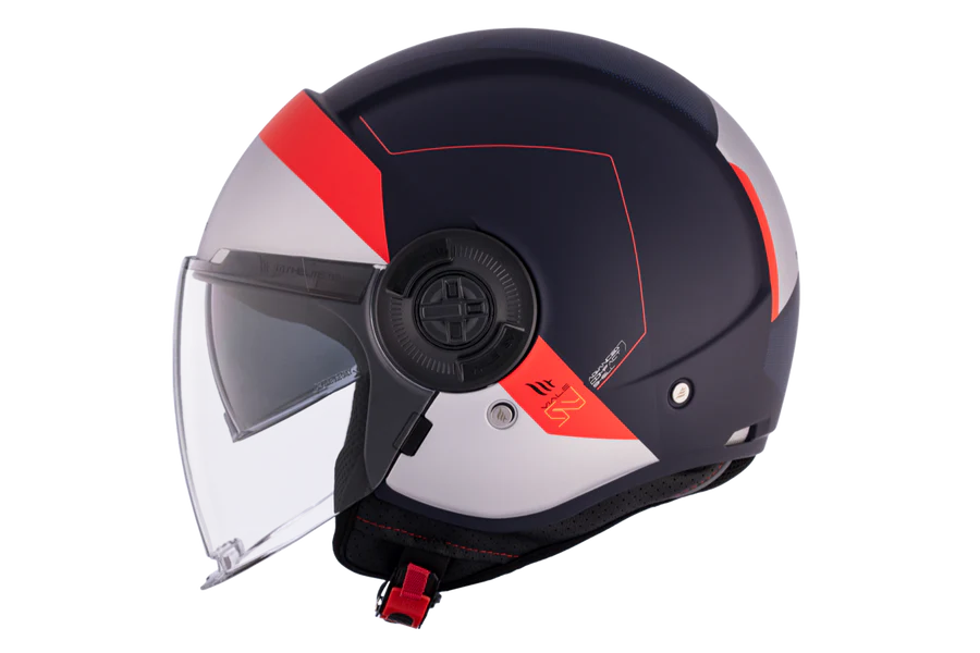 MT VIALE SV S 68 UNIT D7 Casco Abierto Para Moto Matt - CASCO