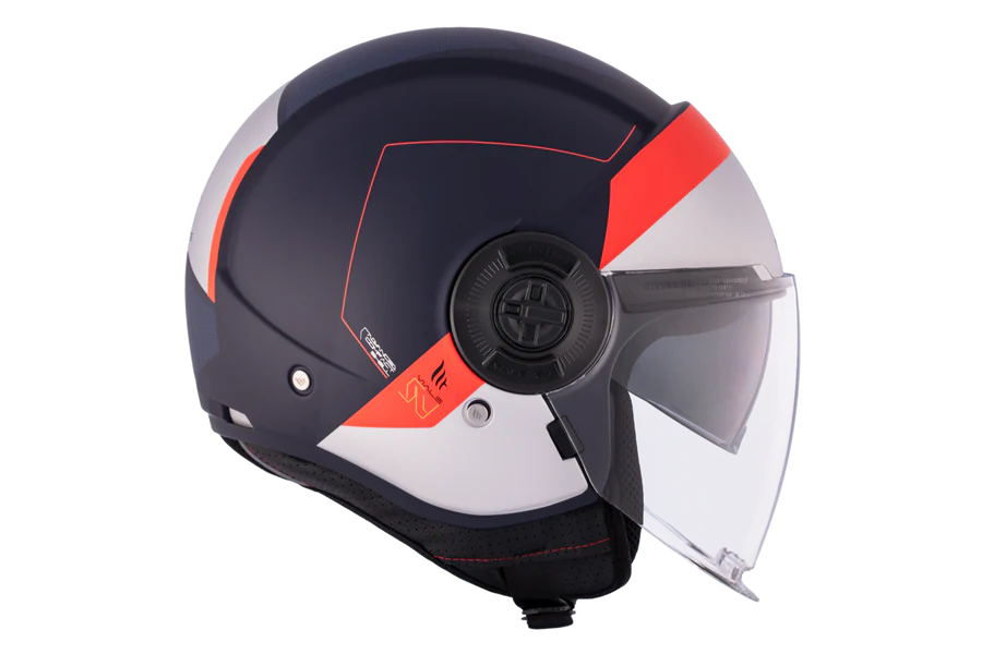 MT VIALE SV S 68 UNIT D7 Casco Abierto Para Moto Matt - CASCO