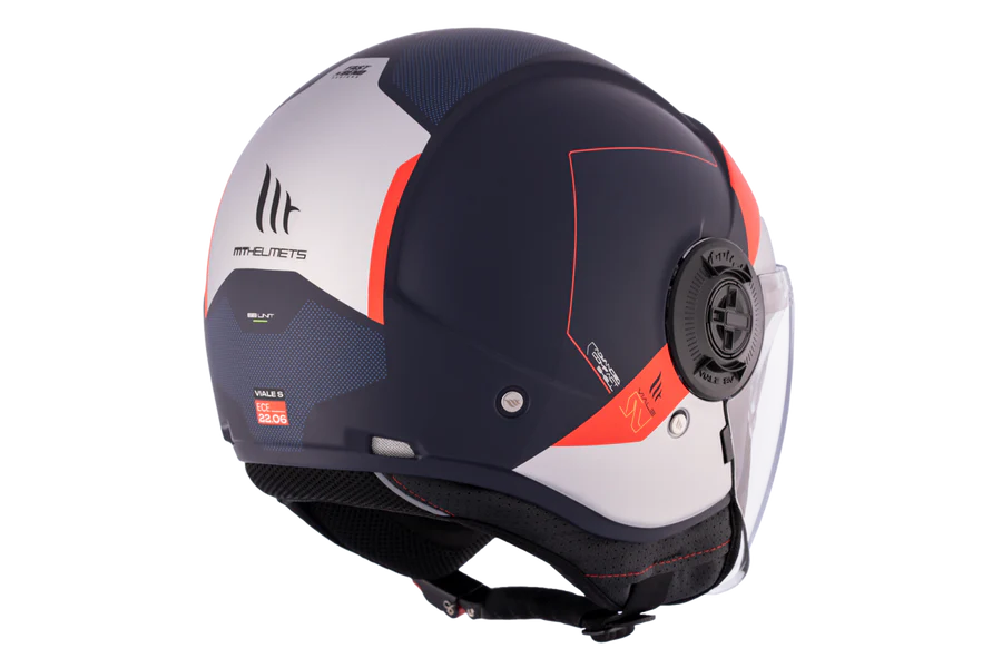 MT VIALE SV S 68 UNIT D7 Casco Abierto Para Moto Matt - CASCO