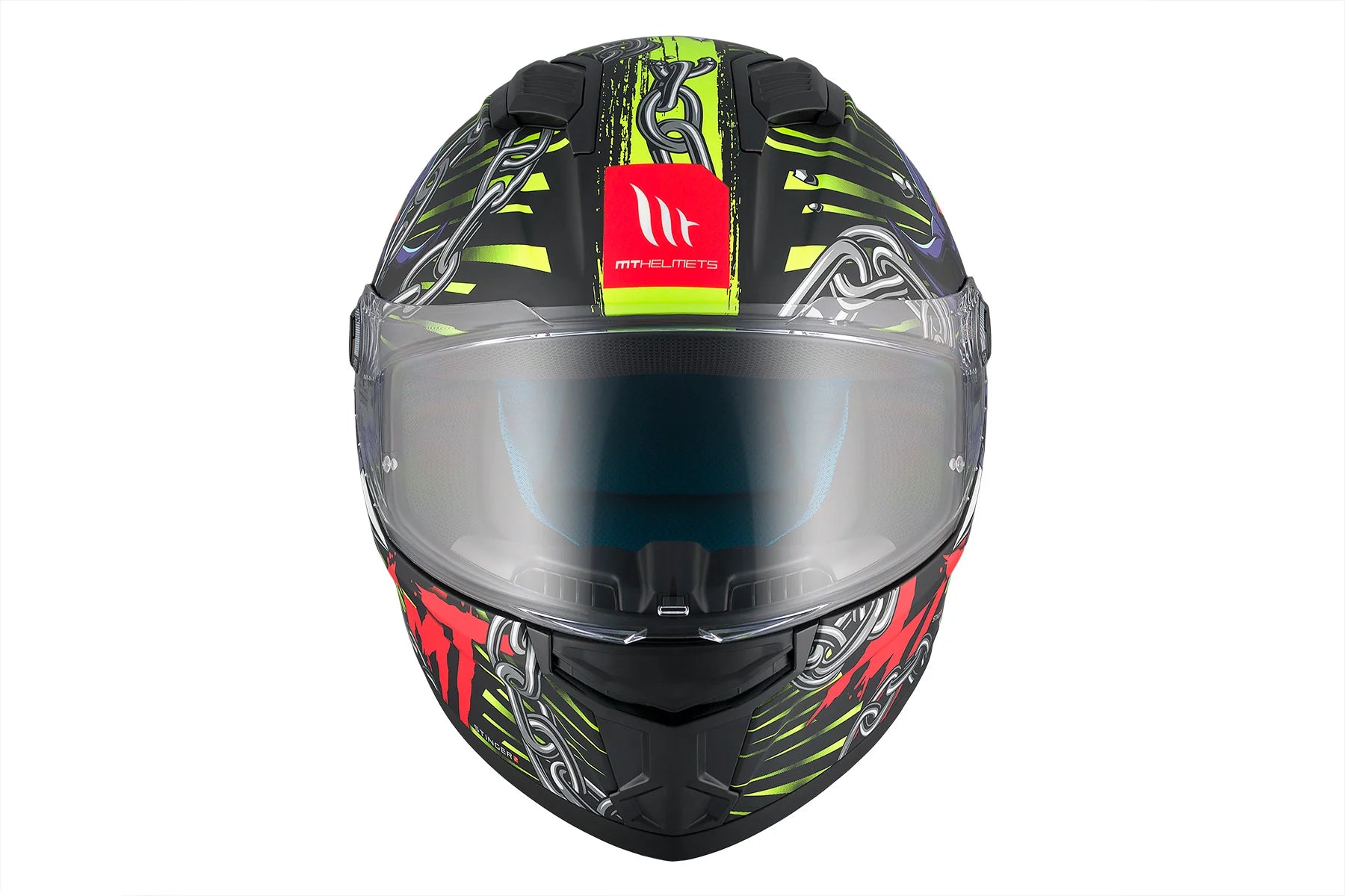 MT Stinger 2 AKIN A3 mate Casco integral para motocicleta homologación ECE