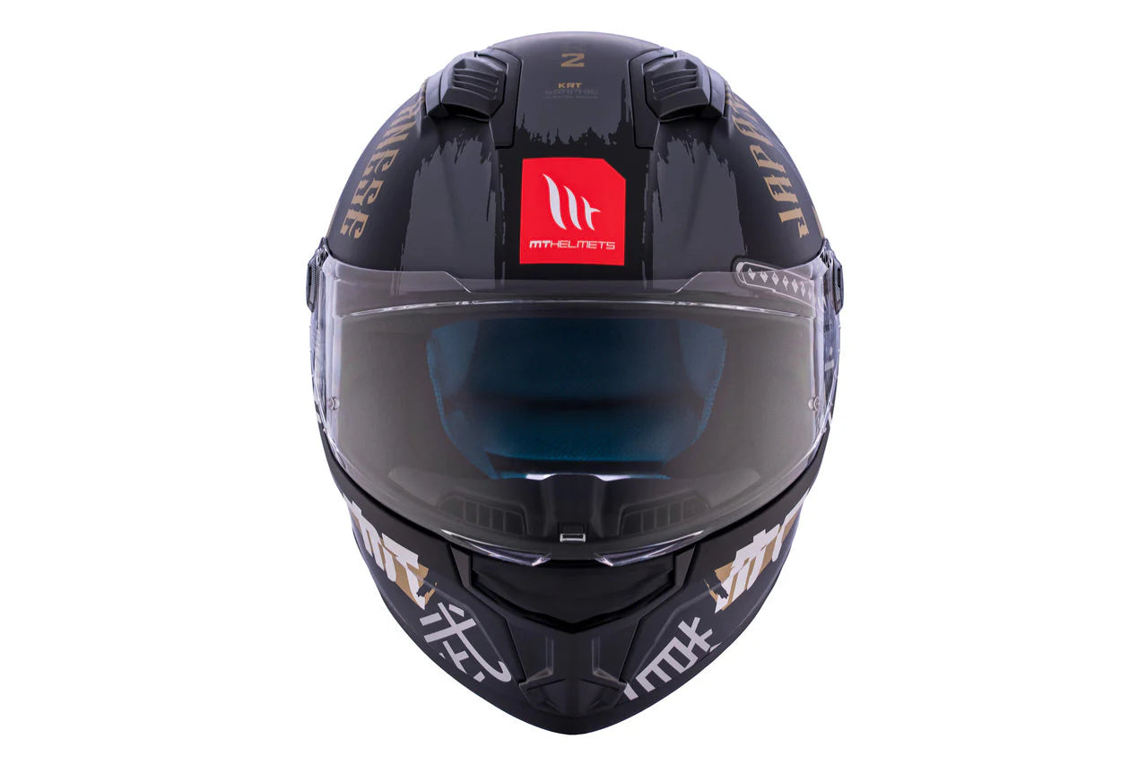 MT Stinger 2 KRT B9 mate Casco de moto ligero completo