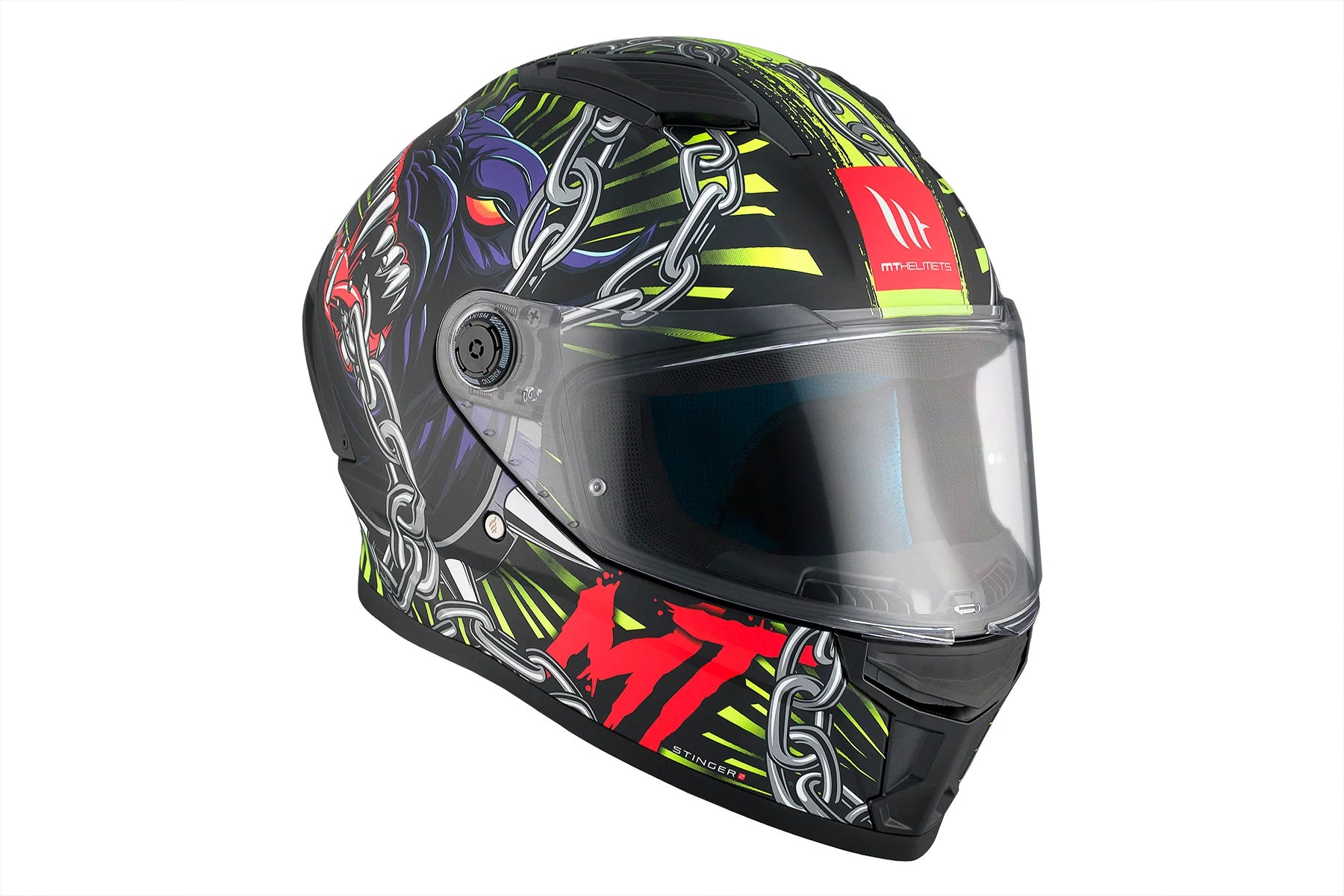 MT Stinger 2 AKIN A3 mate Casco integral para motocicleta homologación ECE