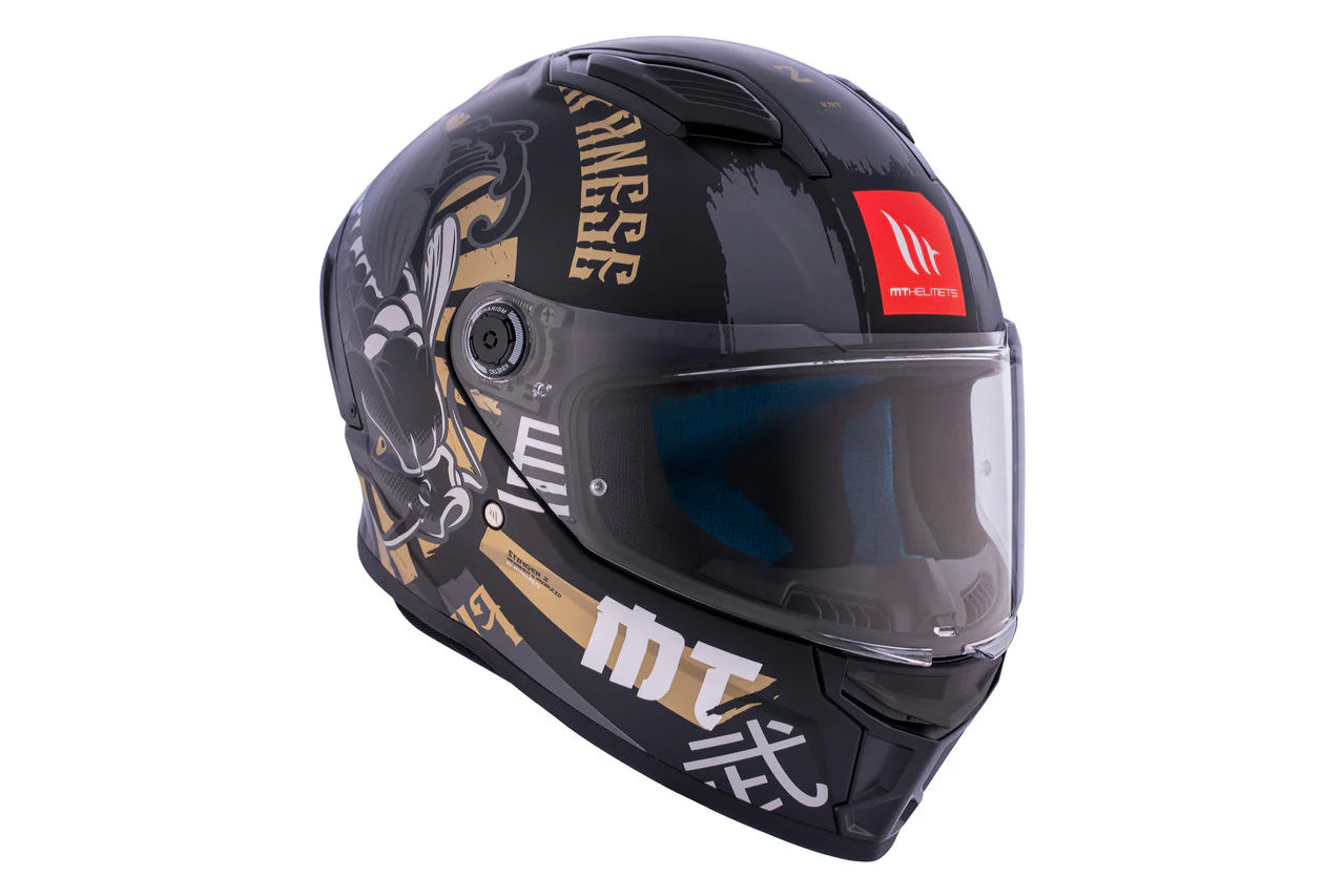 MT Stinger 2 KRT B9 mate Casco de moto ligero completo