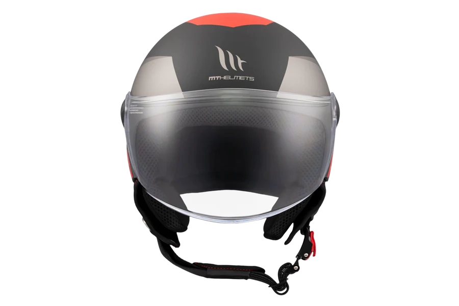 casco jet mt helmets MT STREET S POKE B5 Matte Retro Style Jet Motorcycle Helmet – SECURTEX MOTOR S.L (t/a MaximoMoto)