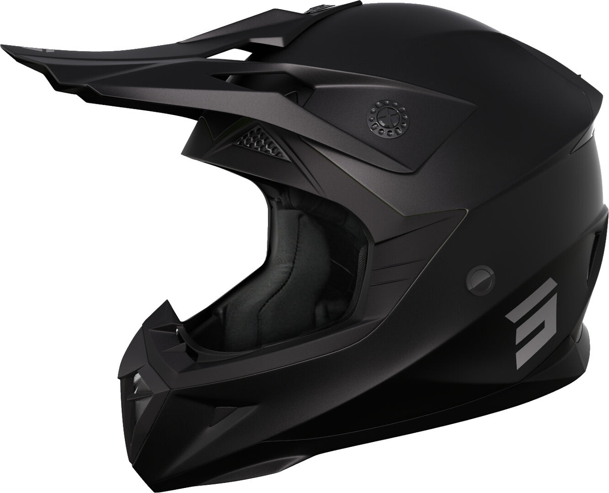 SHOT CASCO PULSE 2.0 DE MOTOCROSS NEGRO MATE