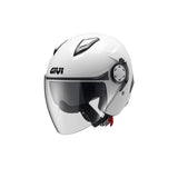 CASCO JET GIVI 12.3 STRATOS.D BLANCO SÓLIDO