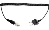 SENA bidireccional Cable recto radio con conector de dos pines Midland e Icom - Accesorios
