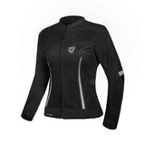 R-TECH SUPER LITE MUJER CHAQUETA DE MOTO NEGRO