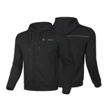 R-TECH SUSPENSION HOMBRE MOTO SUDADERA NEGRO