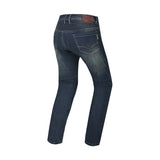 R-TECH VALENCIA PANTALON DE HOMBRE DENIM JEANS 34L AZUL VINTAGE SPRAY