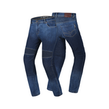 R-TECH VALENCIA PANTALON DE HOMBRE DENIM JEANS 34L DARK AZUL SPRAY