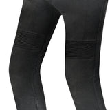R-TECH VALENCIA PANTALON DE HOMBRE DENIM JEANS 34L NEGRO SPRAY